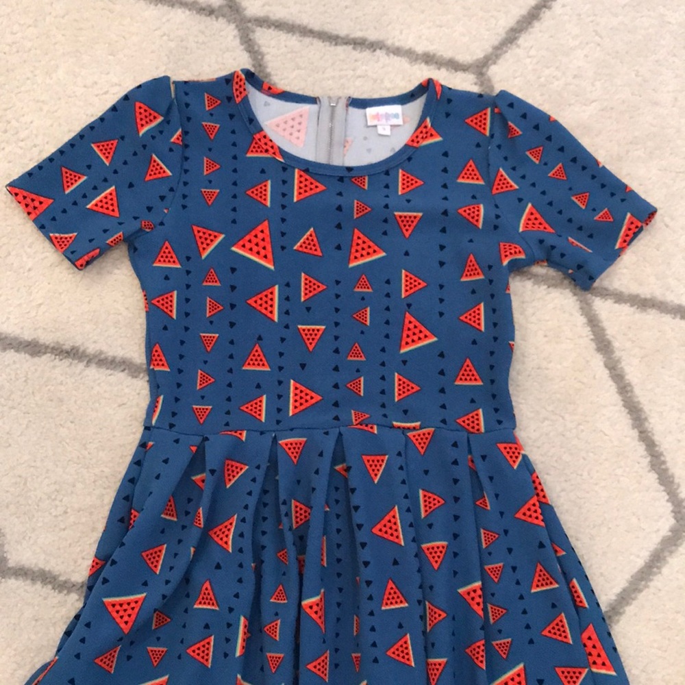Unicorn watermelon 🍉 LuLaRoe Amelia Dress
